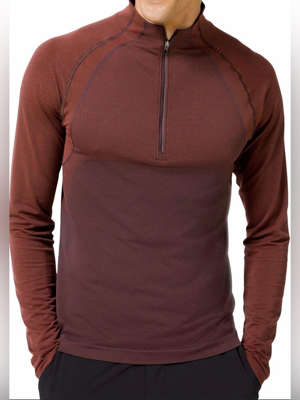 Lululemon Metal Vent Tech Men's Long-Sleeve Quarter-Zip Performance Shirt XL